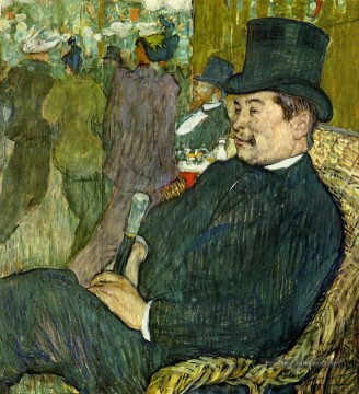 m delaporte au jardin de paris 1893 Toulouse Lautrec Henri de Peinture à l'huile
